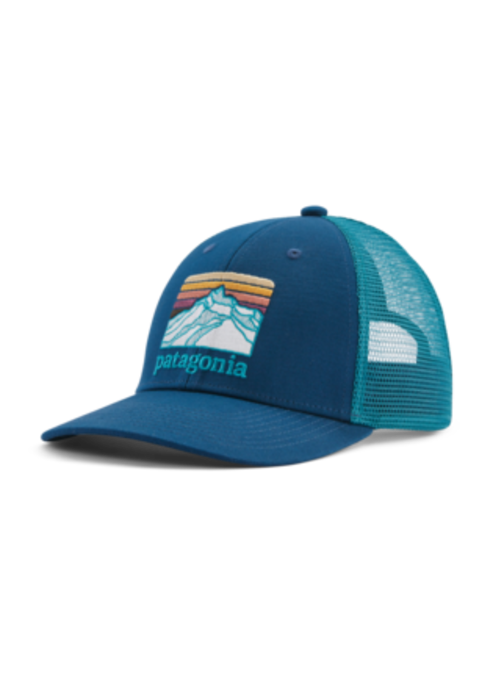 Patagonia Line Logo Ridge LoPro Trucker Hat (Sleet Green)
