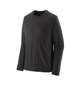 Patagonia M's L/S Cap Cool Merino Shirt - Black