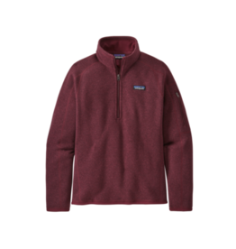 Patagonia W's Better Sweater 1/4 Zip - Chicory Red