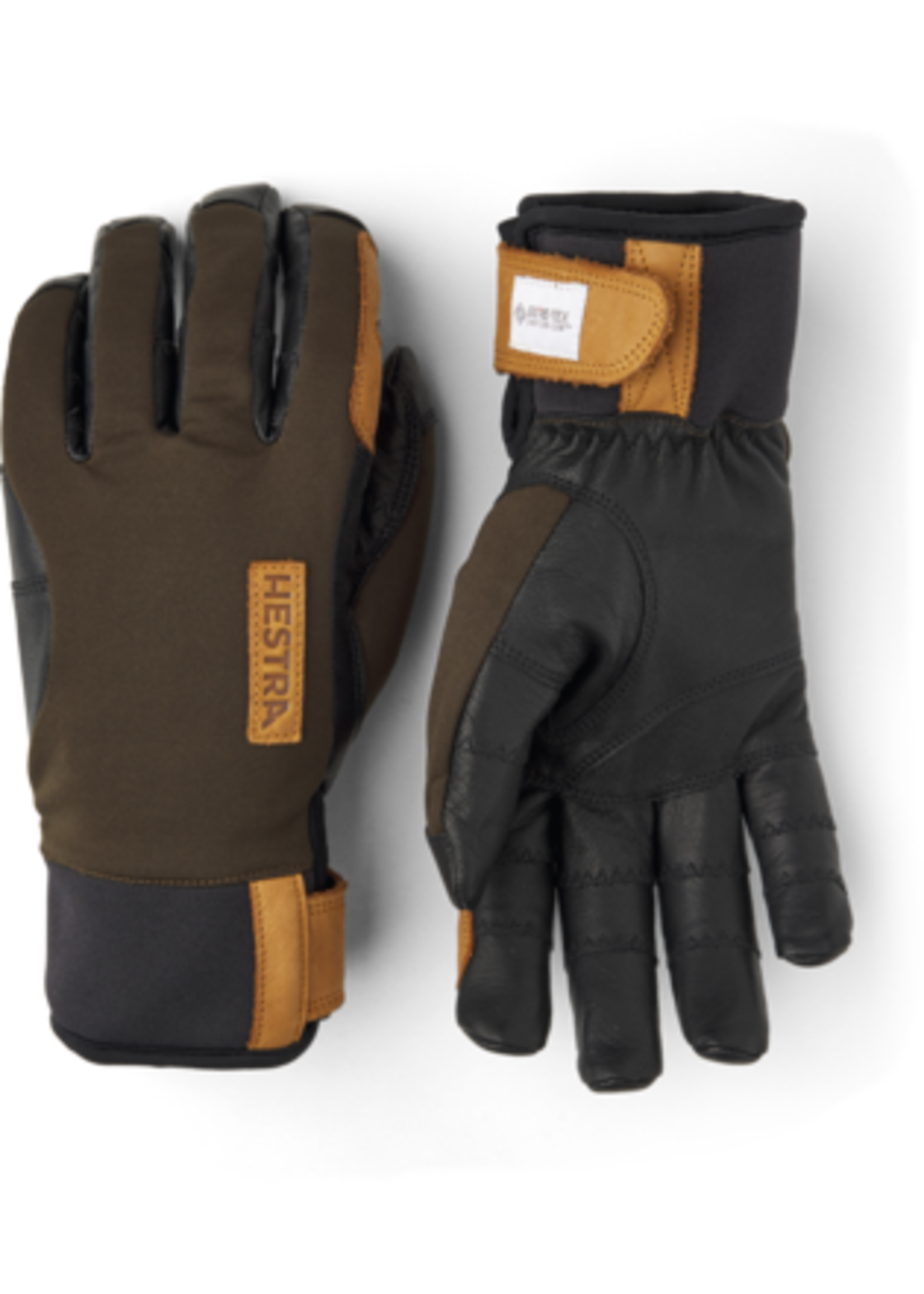 Hestra Ergo Grip Active Wool Terry Glove - Dark Forest/Black