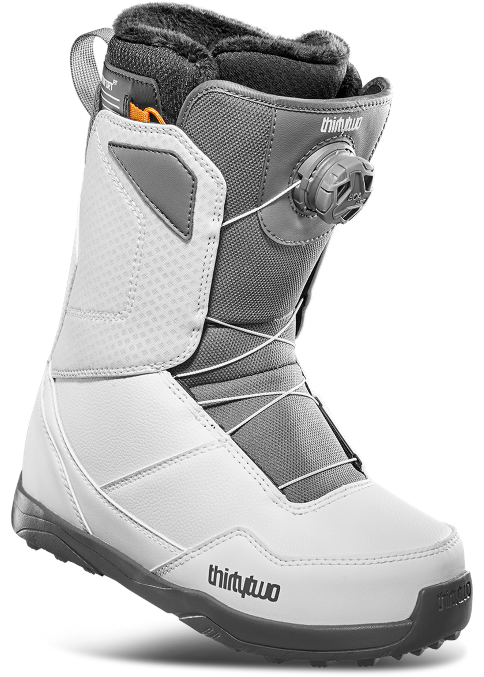 ThirtyTwo Women's Shifty Boa Snowboard Boots - White/Grey