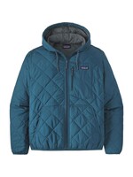 Patagonia M's Diamond Quilted Bomber Hoody - Wavy Blue
