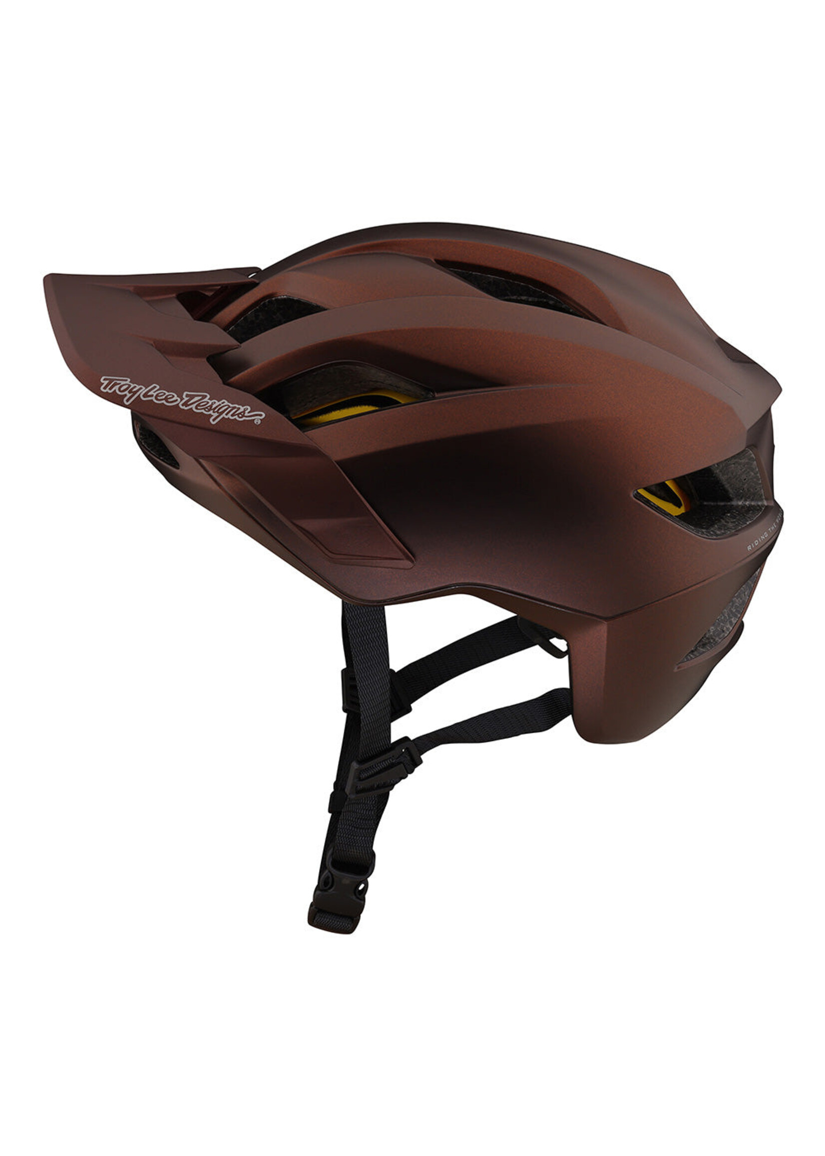 Troy Lee Designs Flowline Helmet with MIPS - Orbit Cinnamon