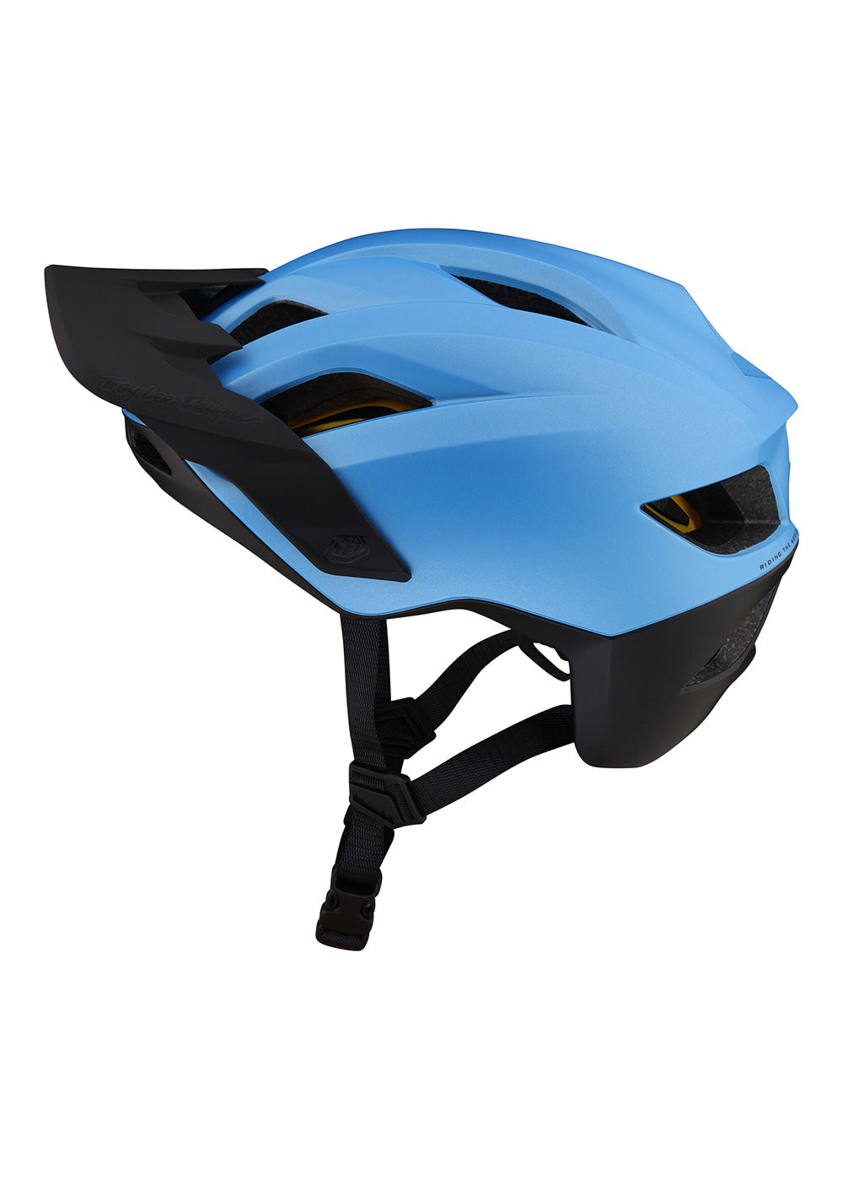 Troy Lee Designs Flowline Helmet with MIPS - Orbit Oasis Blue