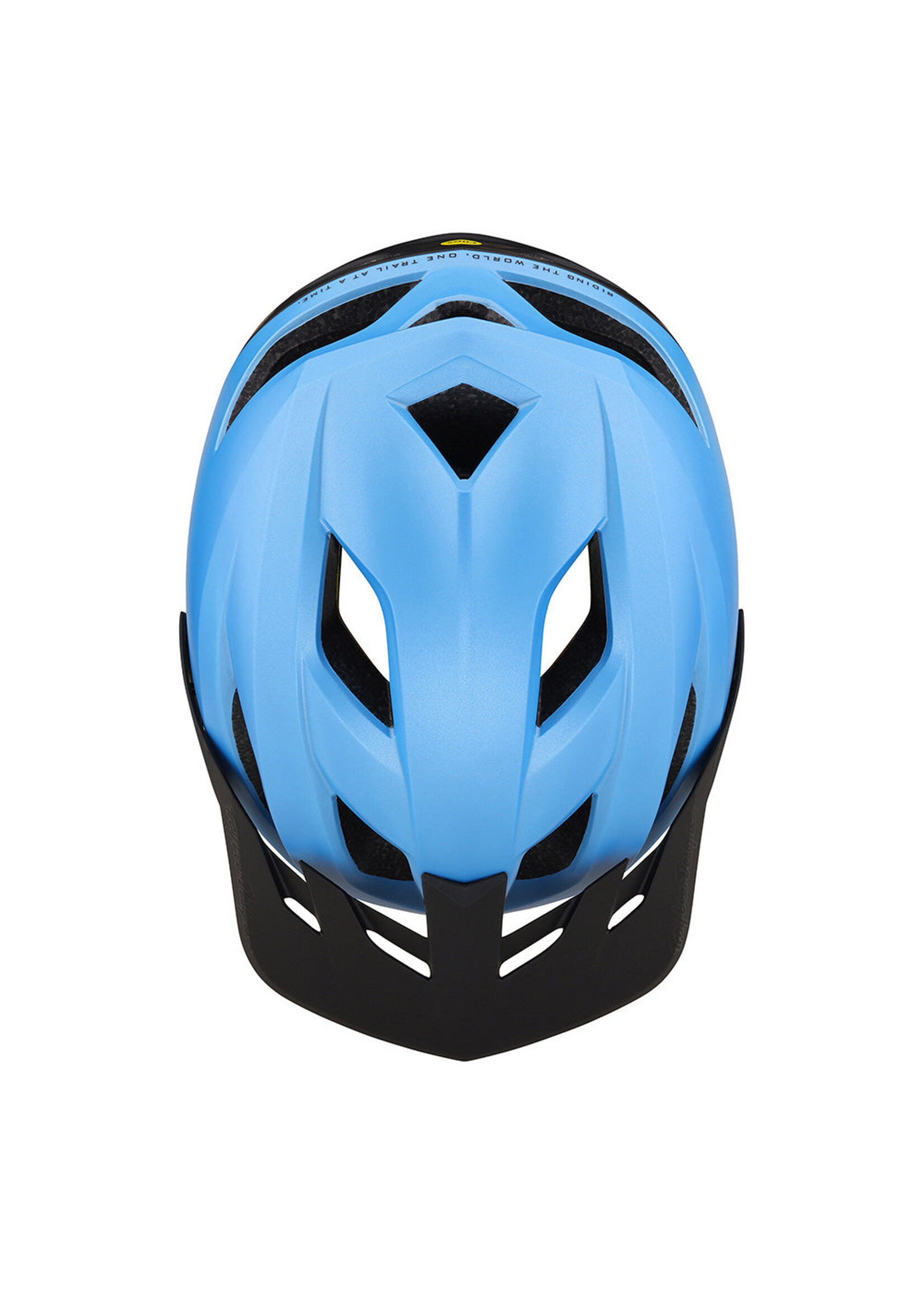 Troy Lee Designs Flowline Helmet with MIPS - Orbit Oasis Blue