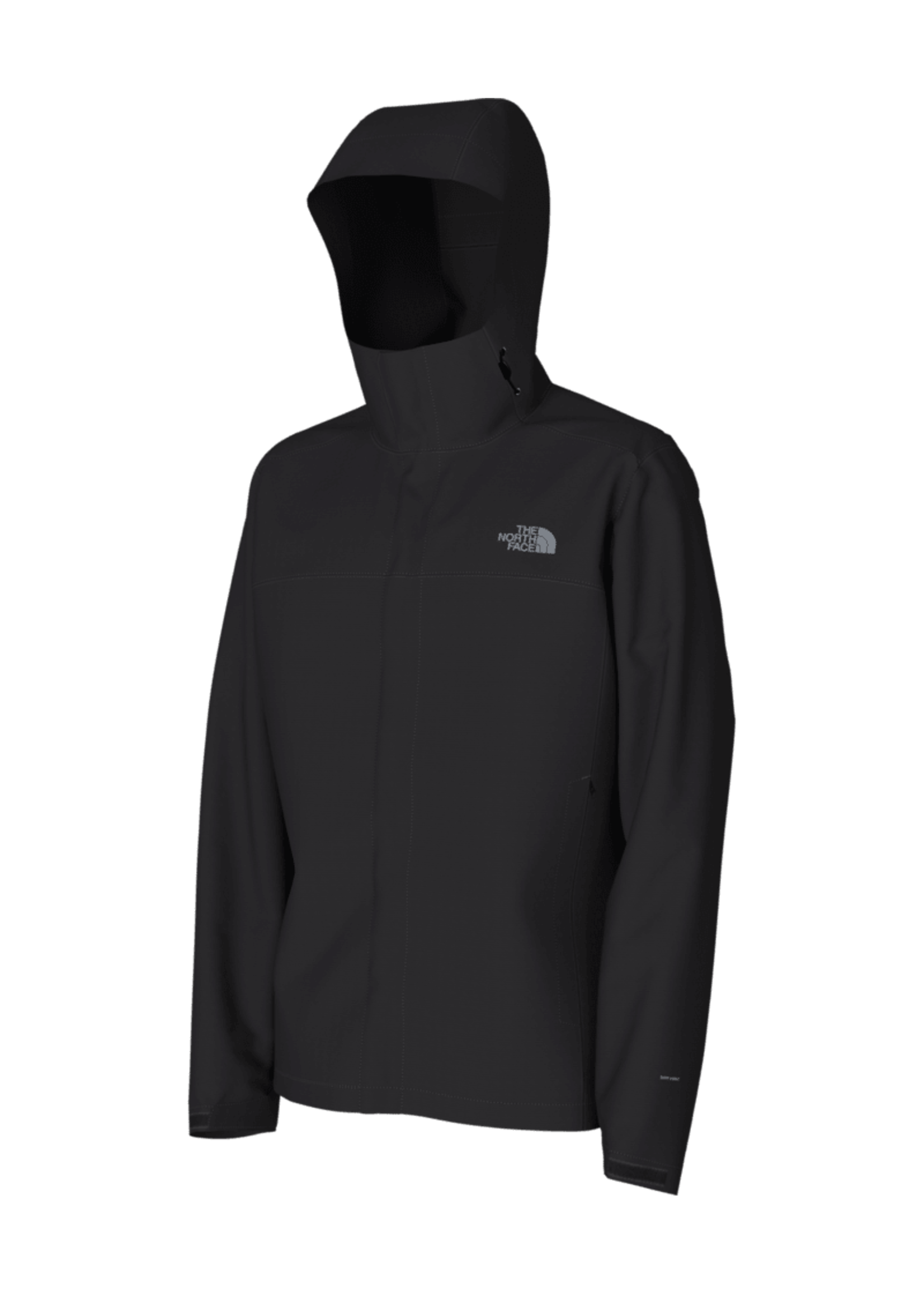 The North Face Men's Venture 2 Rain Jacket - Black/Black/Mid Grey