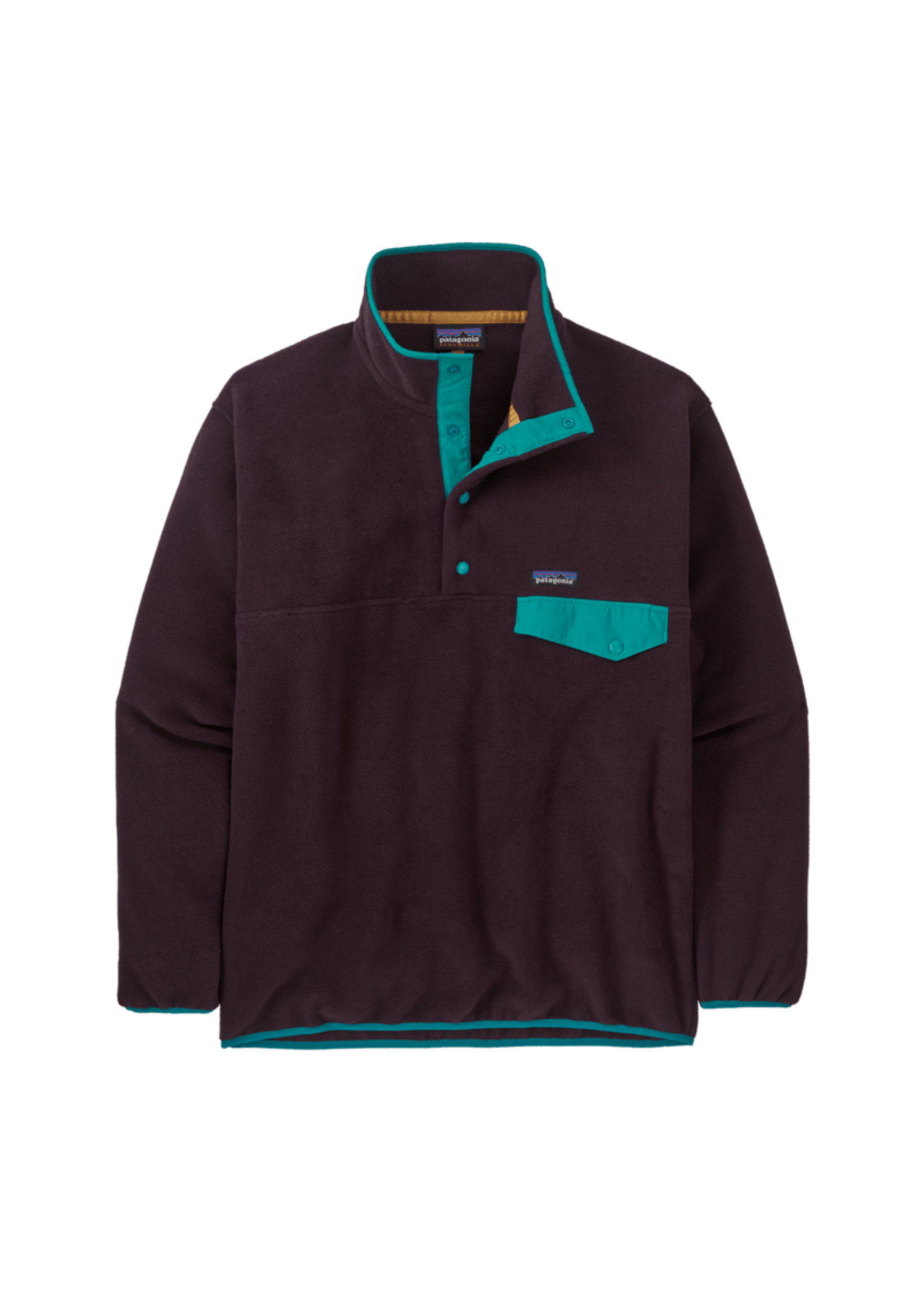 Patagonia Men's Synch Snap-T Pullover - Obsidian Plum