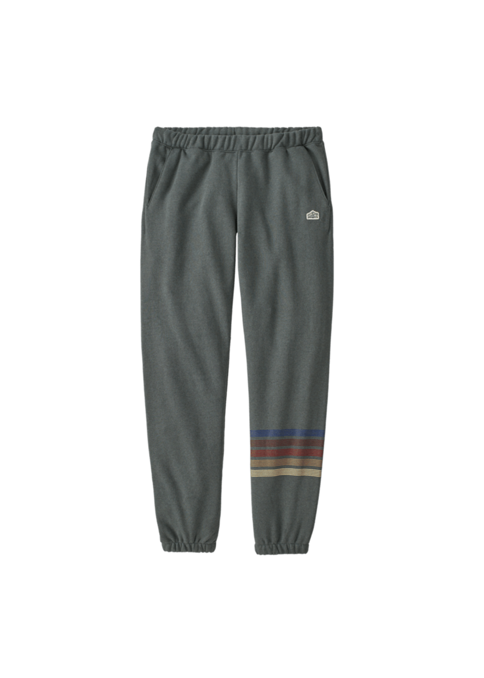 Patagonia Men's Line Logo Ridge Stripe Uprisal Sweatpants - Nouveau Green