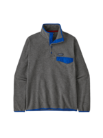 Patagonia Men's LW Synch Snap-T P/O - Nickel w/Passage Blue