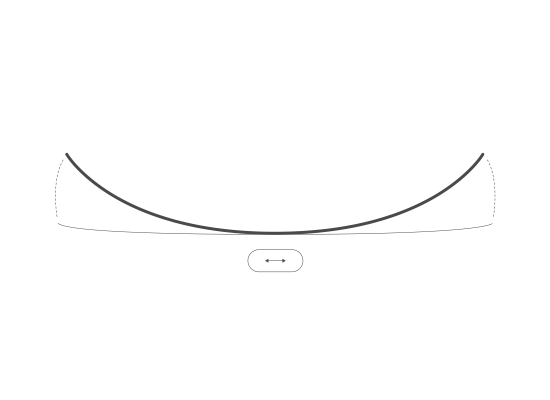 Twin Flex is perfectly symmetrical from tip to tail for a balanced ride that's equally versatile regular or switch