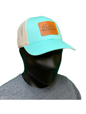 Pathfinder Mesh Back Trucker Leather Linescape