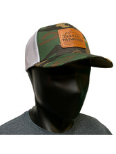 Pathfinder Mesh Back Trucker Leather Linescape