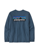 Patagonia Men's L/S P-6 Logo Responsibili-Tee