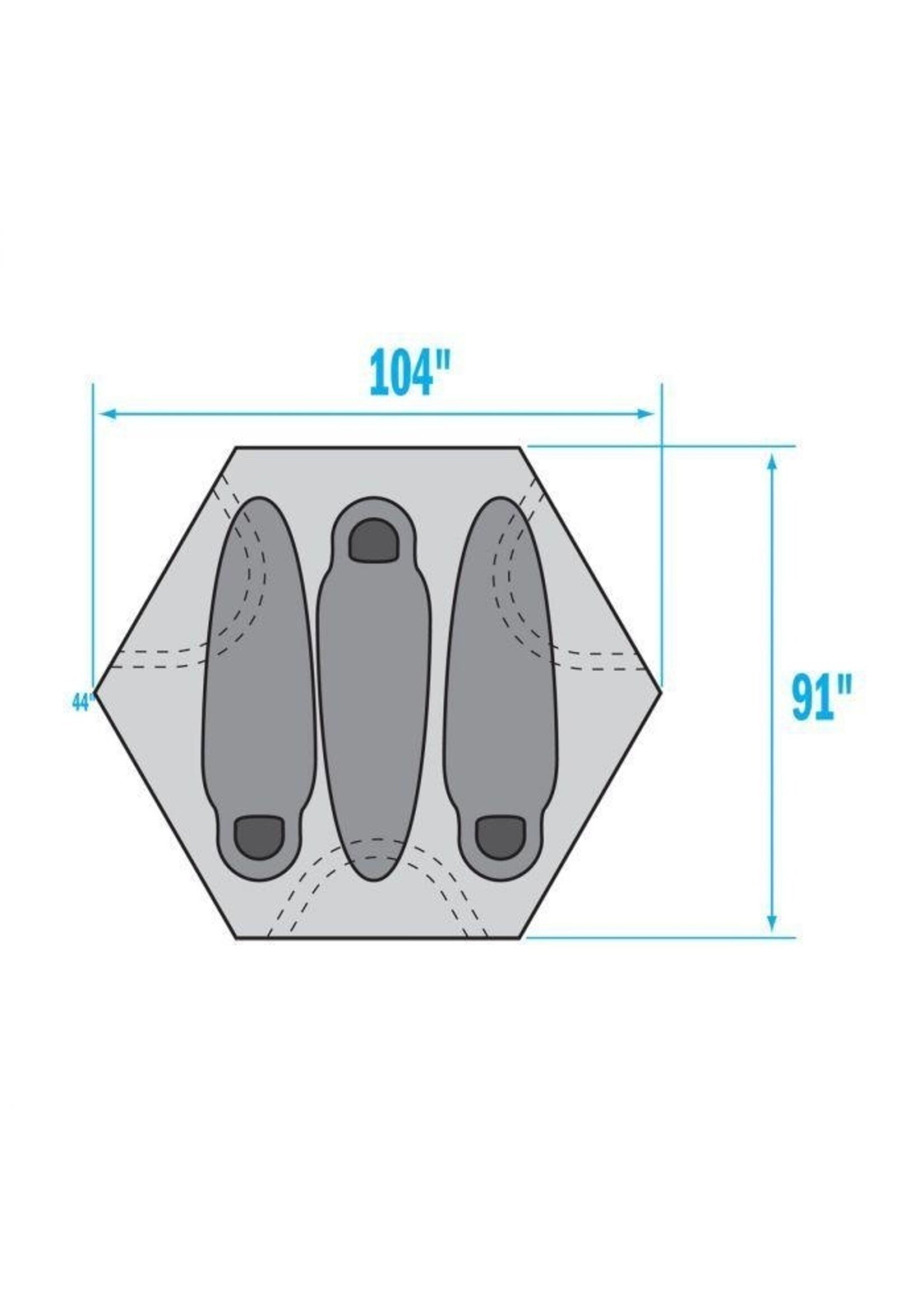 The North Face Homestead Domey 3-Person Camping Tent - Pathfinder