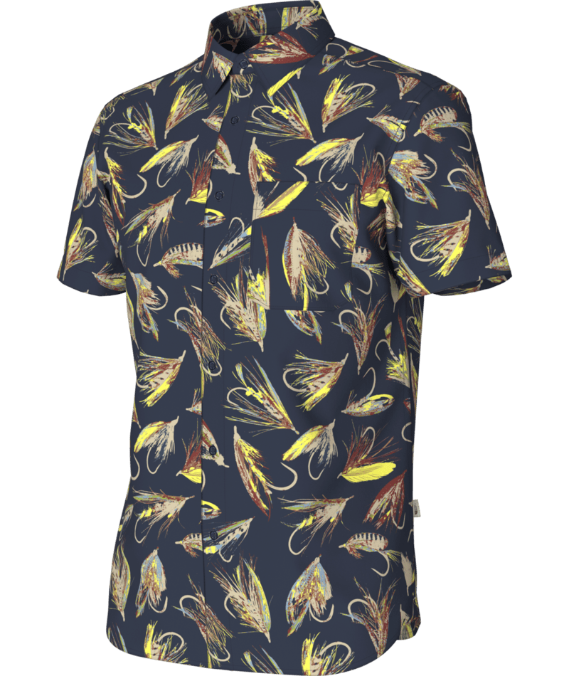 Summit Navy Print