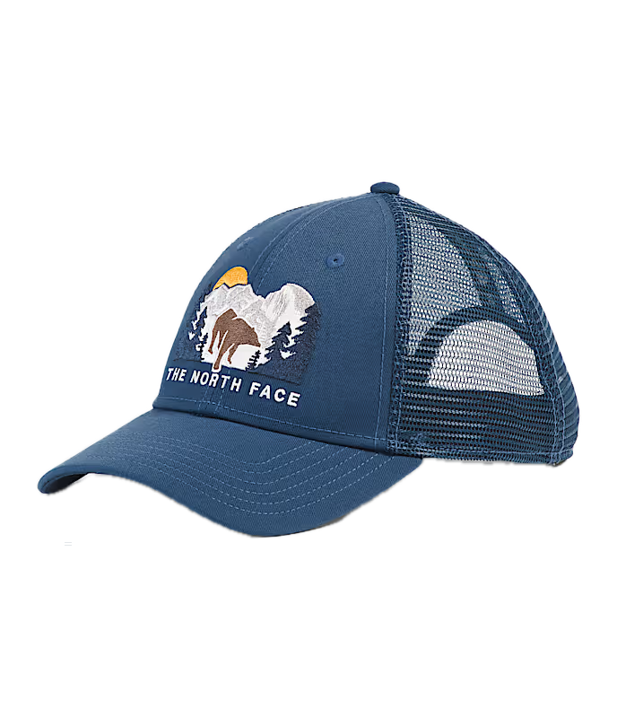 The North Face Embroidered Mudder Trucker Steel Blue main image 0