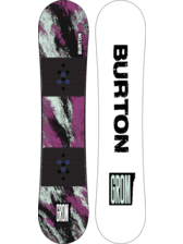 Burton Kids' Grom Snowboard - Purple/Teal
