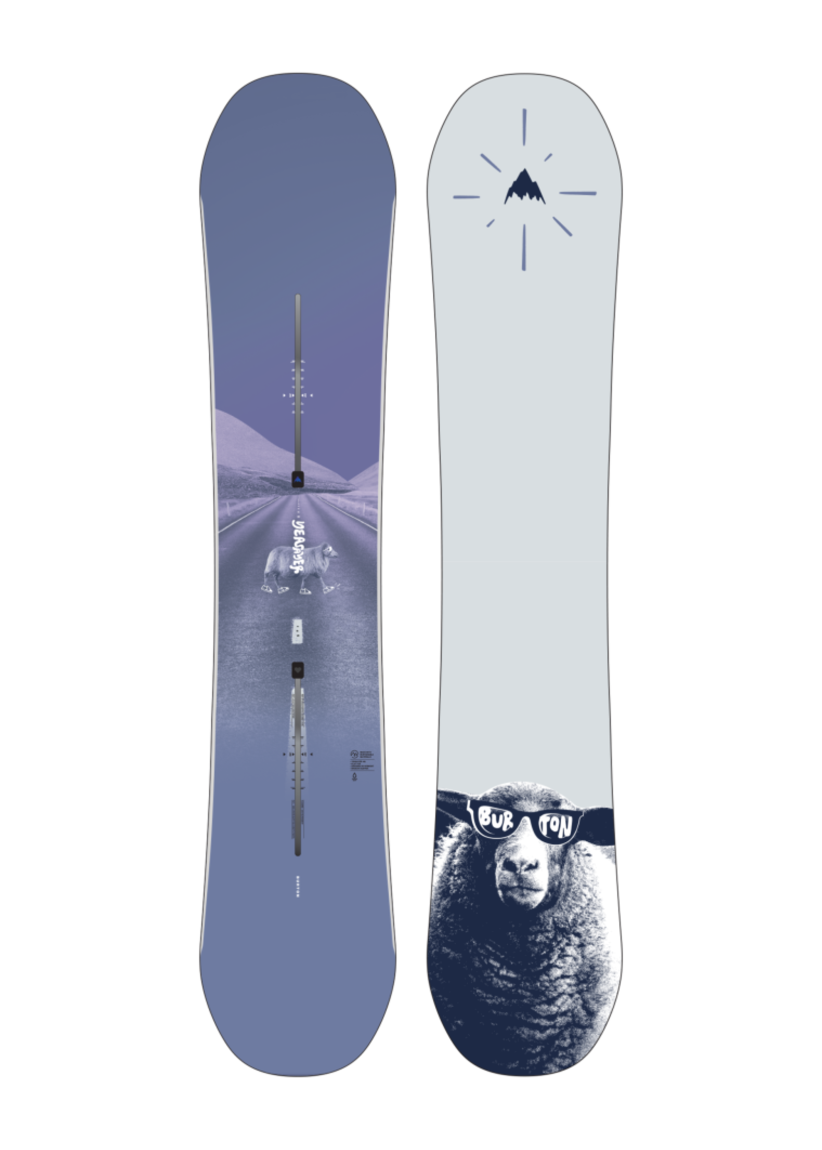 【即日発送】BURTON スノーボード YEASAYER 144cm Women's Burton Yeasayer Camber Snowboard | All Mountain
