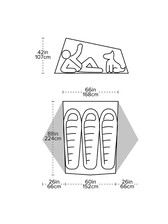 Big Agnes Tiger Wall UL3 Solution Dye