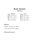 Big Agnes Buell 30° Sleeping Bag (Left Zip)