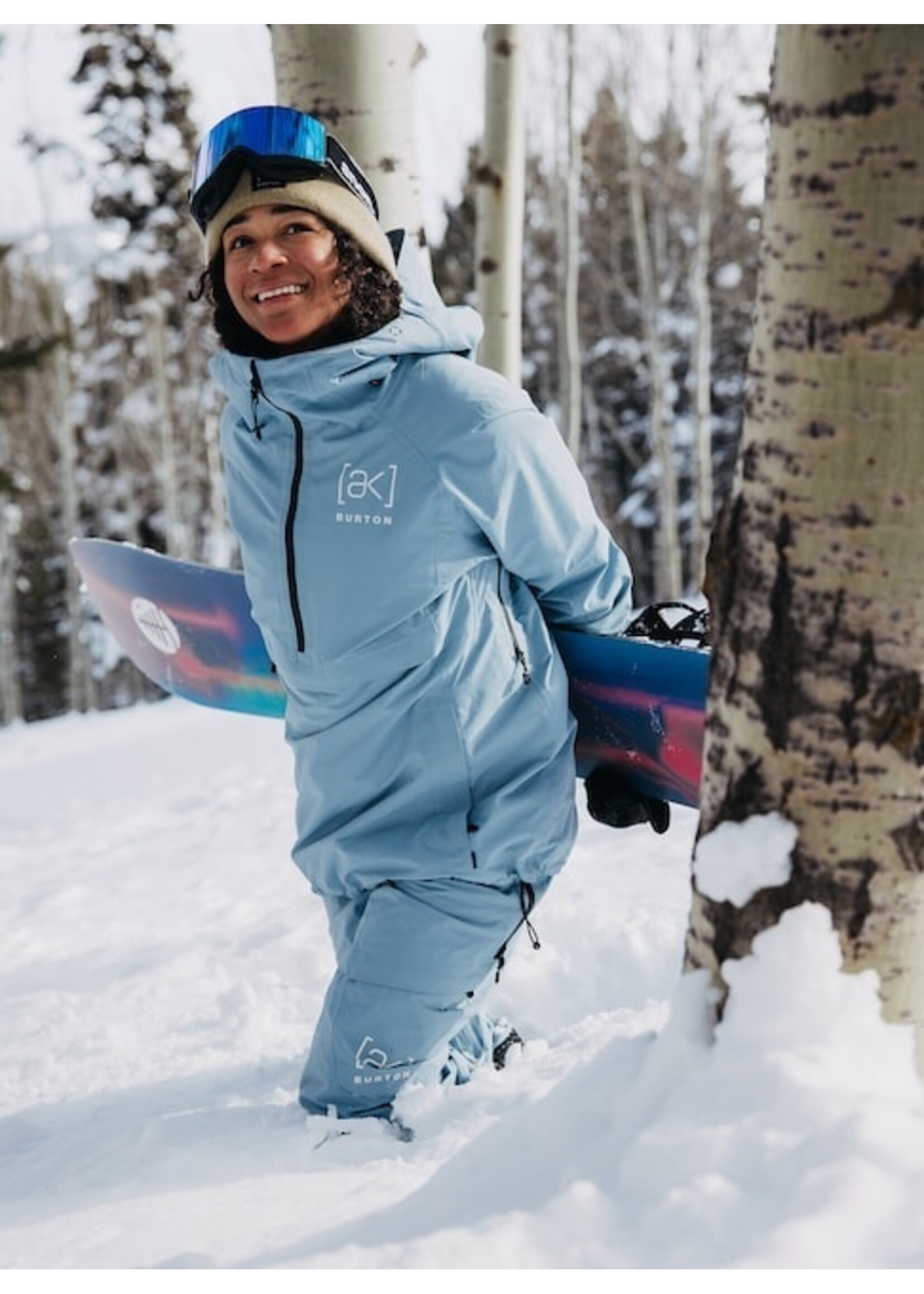 スノーボード BURTON WOMEN'S [AK] KIMMY GORE-TEX 2L Burton Women's [ak] Kimmy GORE-TEX 2L Jacket - Pathfinder of WV