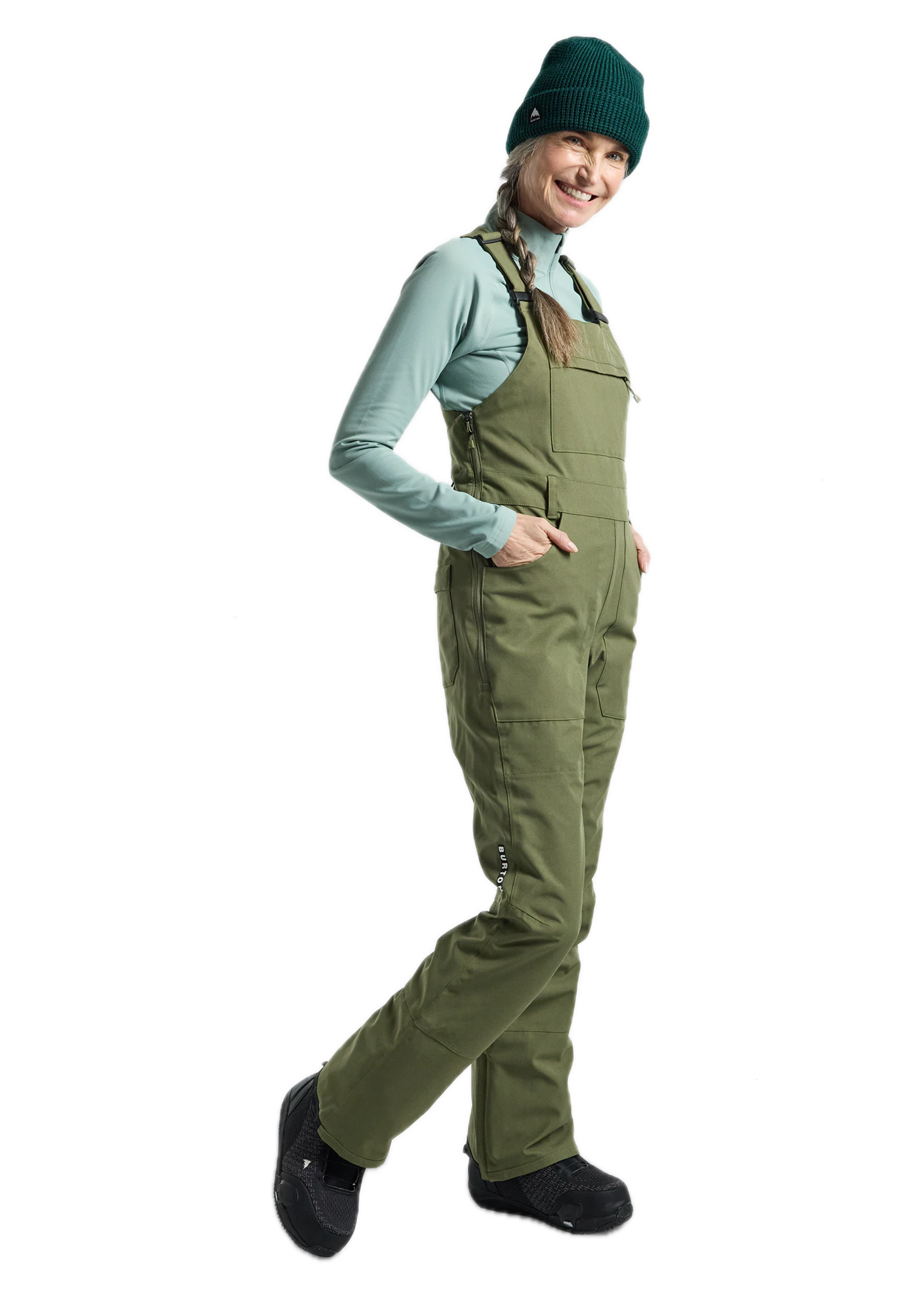 Women's Burton Avalon 2L Stretch Bib Pants - Pathfinder of WV