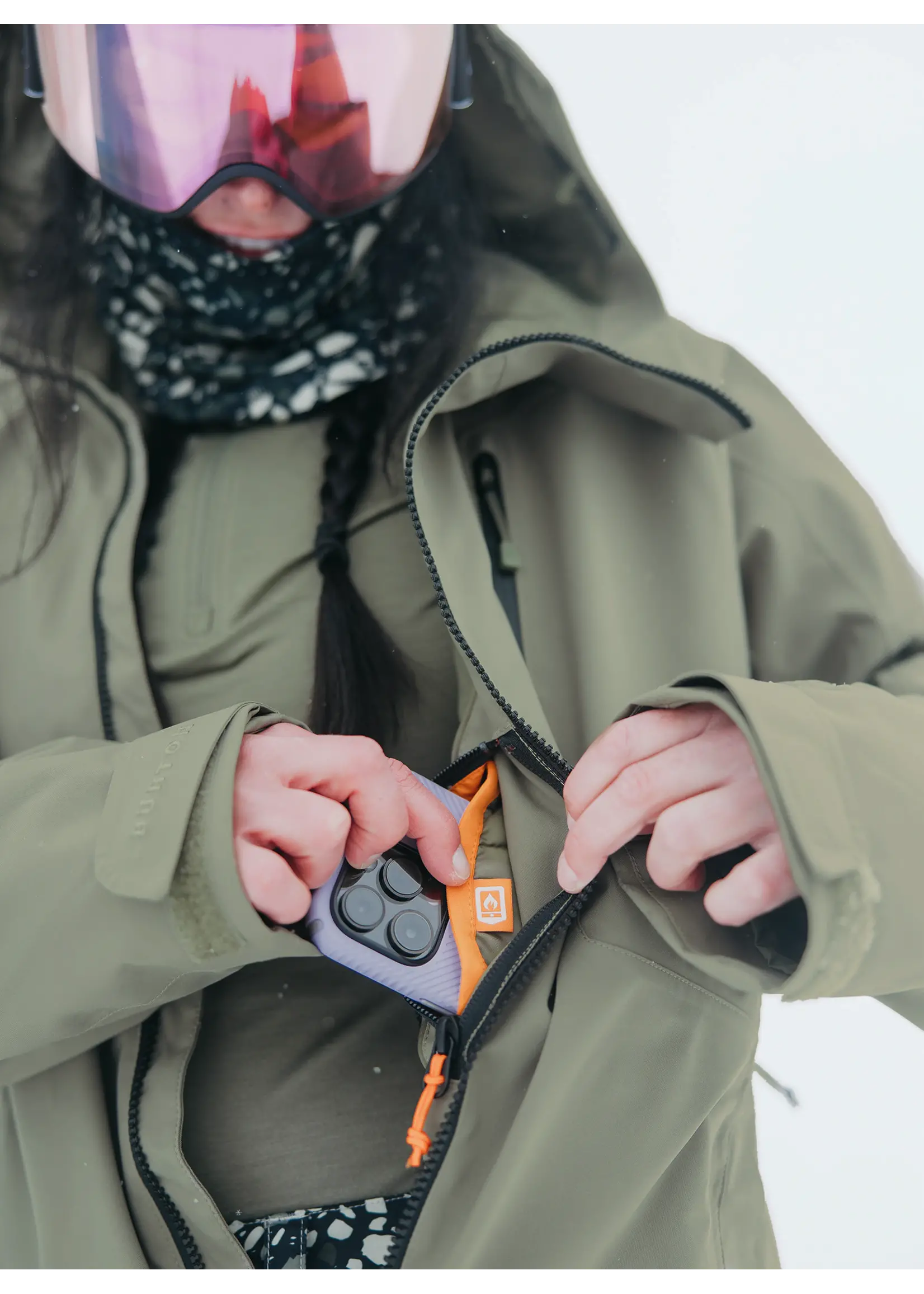 burton wms レディース Gore-Tex ジャケット　カーキ Women's Burton Pyne 2L Jacket - Pathfinder of WV