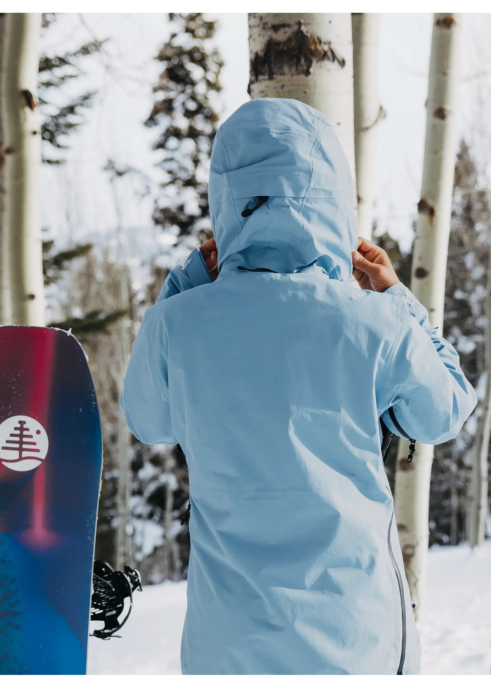 スノーボード BURTON WOMEN'S [AK] KIMMY GORE-TEX 2L Women's [ak] Kimmy GORE-TEX 2L Anorak Jacket | Burton.com