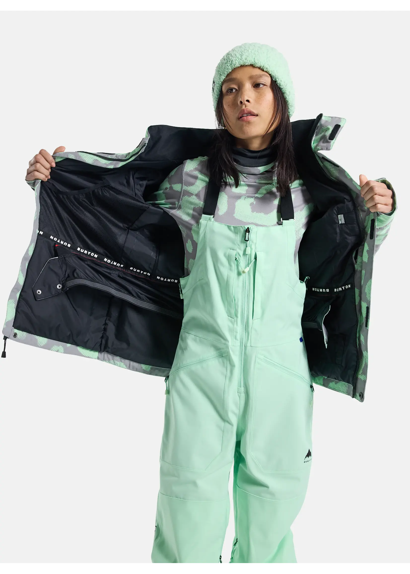 Burton Women's Jet Set 2L Jacket – Waterproof Breathable Insulated