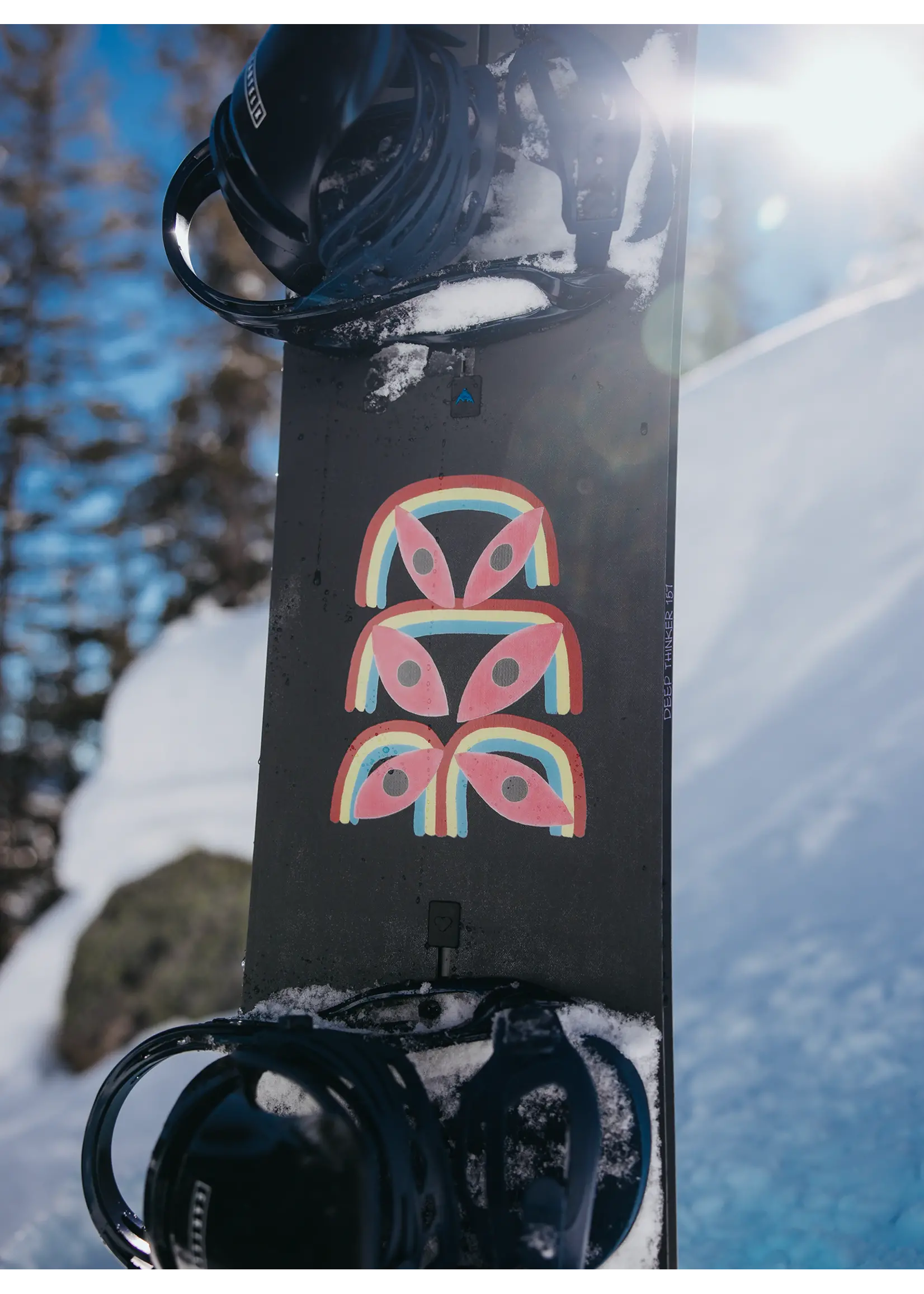 スノーボード Burton Deep Thinker 157 Burton Men's Deep Thinker Snowboard - Action Sports