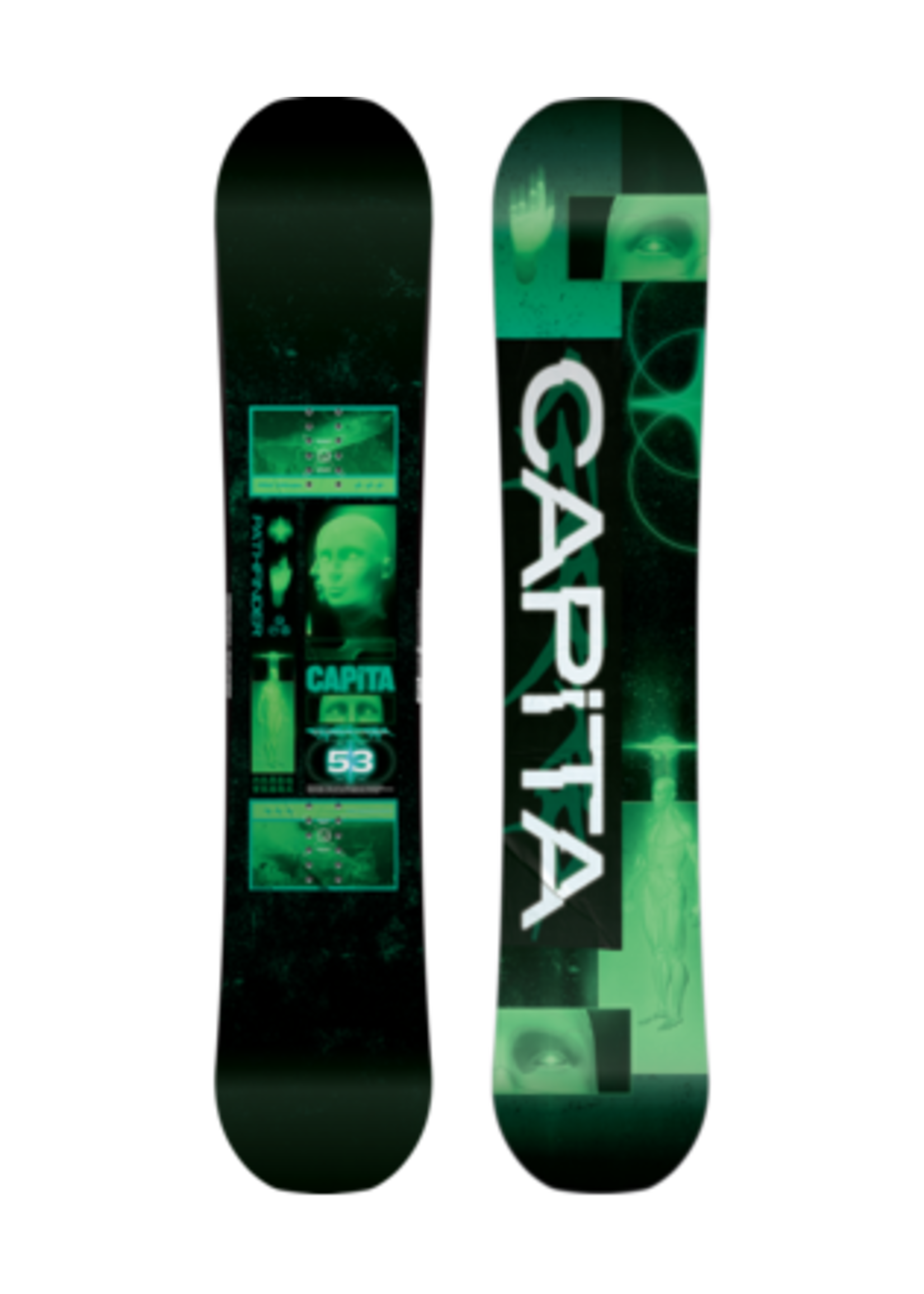 CAPiTA Men's Pathfinder Reverse Camber Snowboard 2024 - Pathfinder