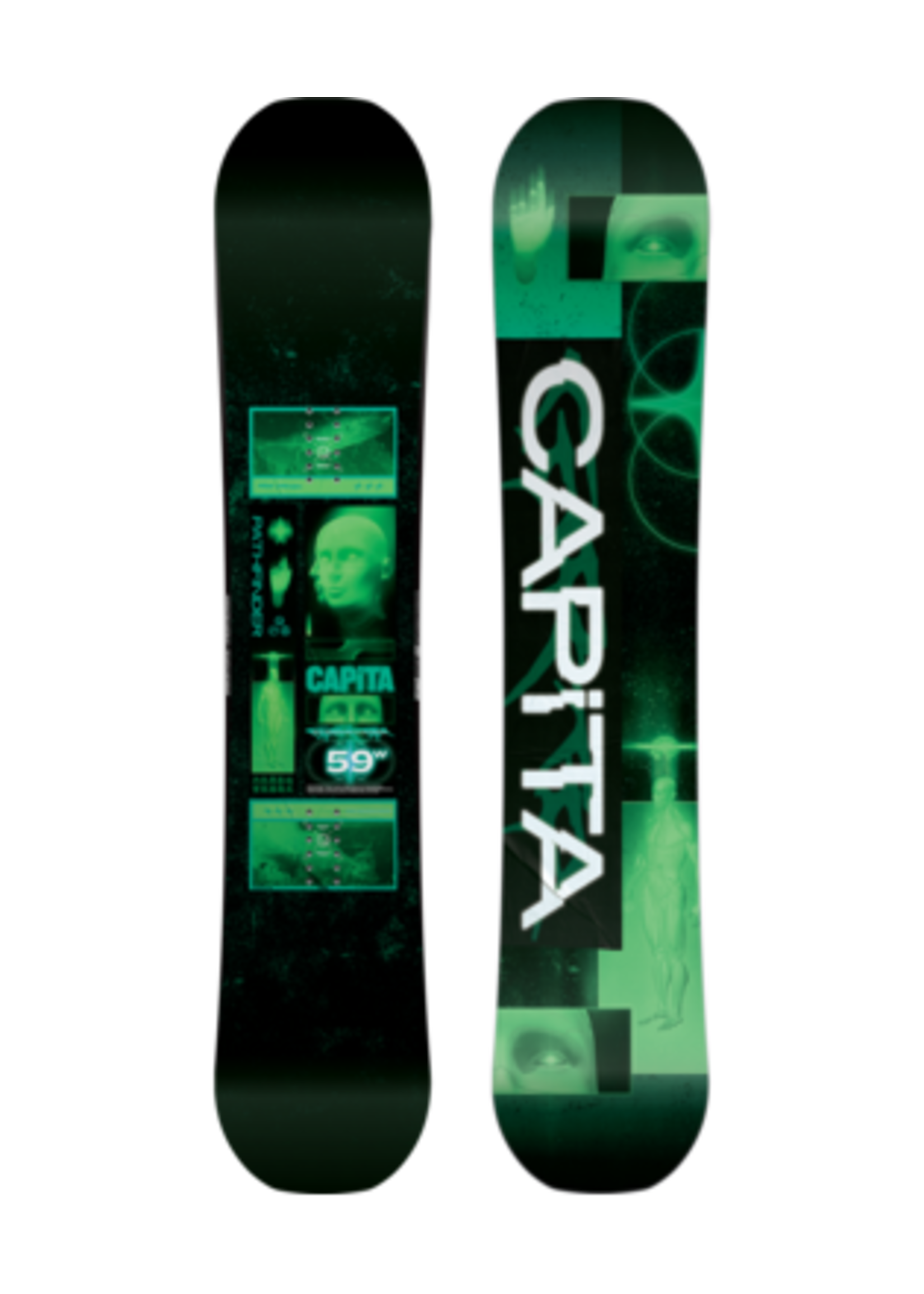 CAPiTA Men's Pathfinder Reverse Camber Snowboard 2024 - Pathfinder
