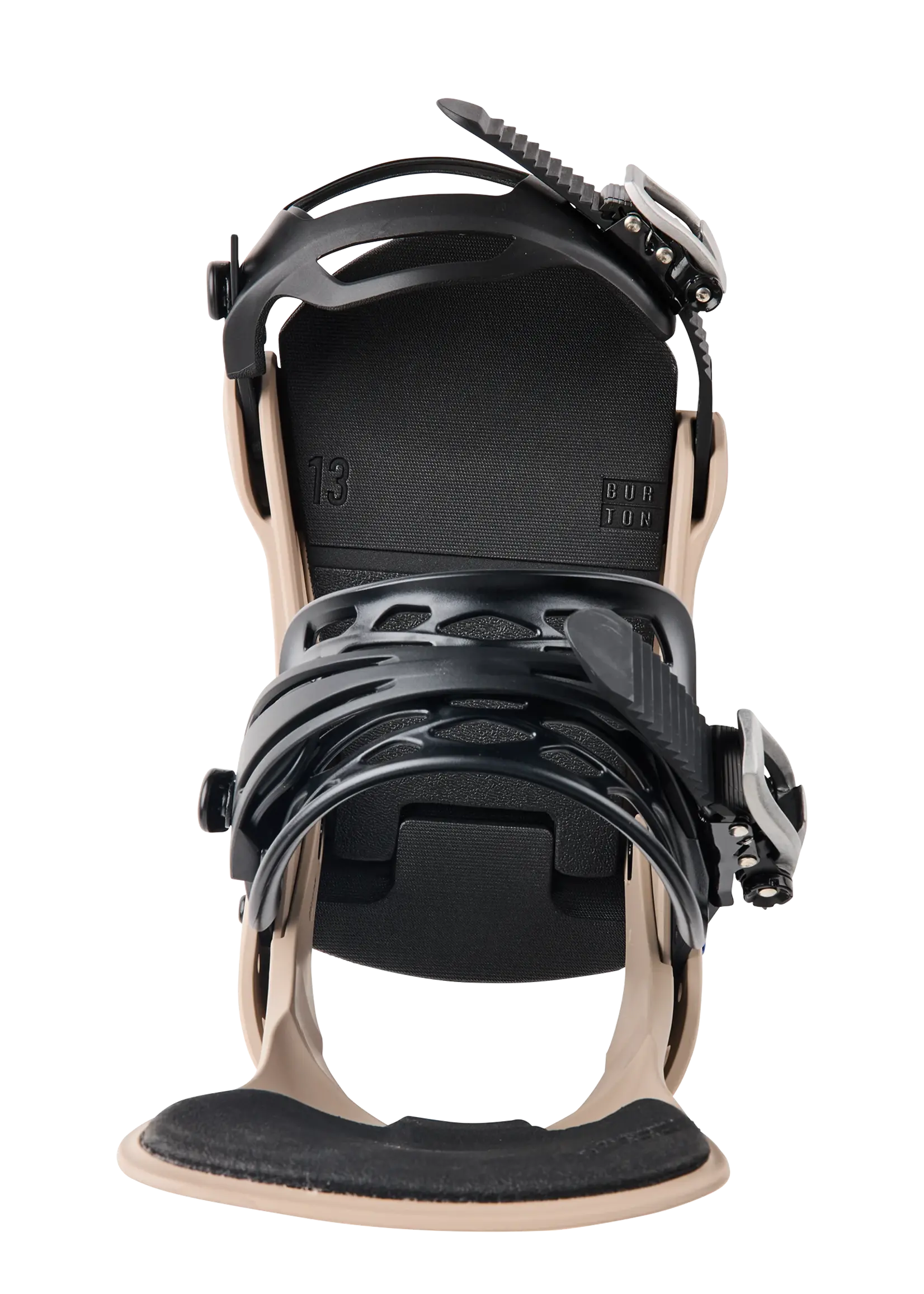 Burton ビンディング CARTEL Reflex Mサイズ ブラック Burton Cartel RE:Flex Snowboard Bindings