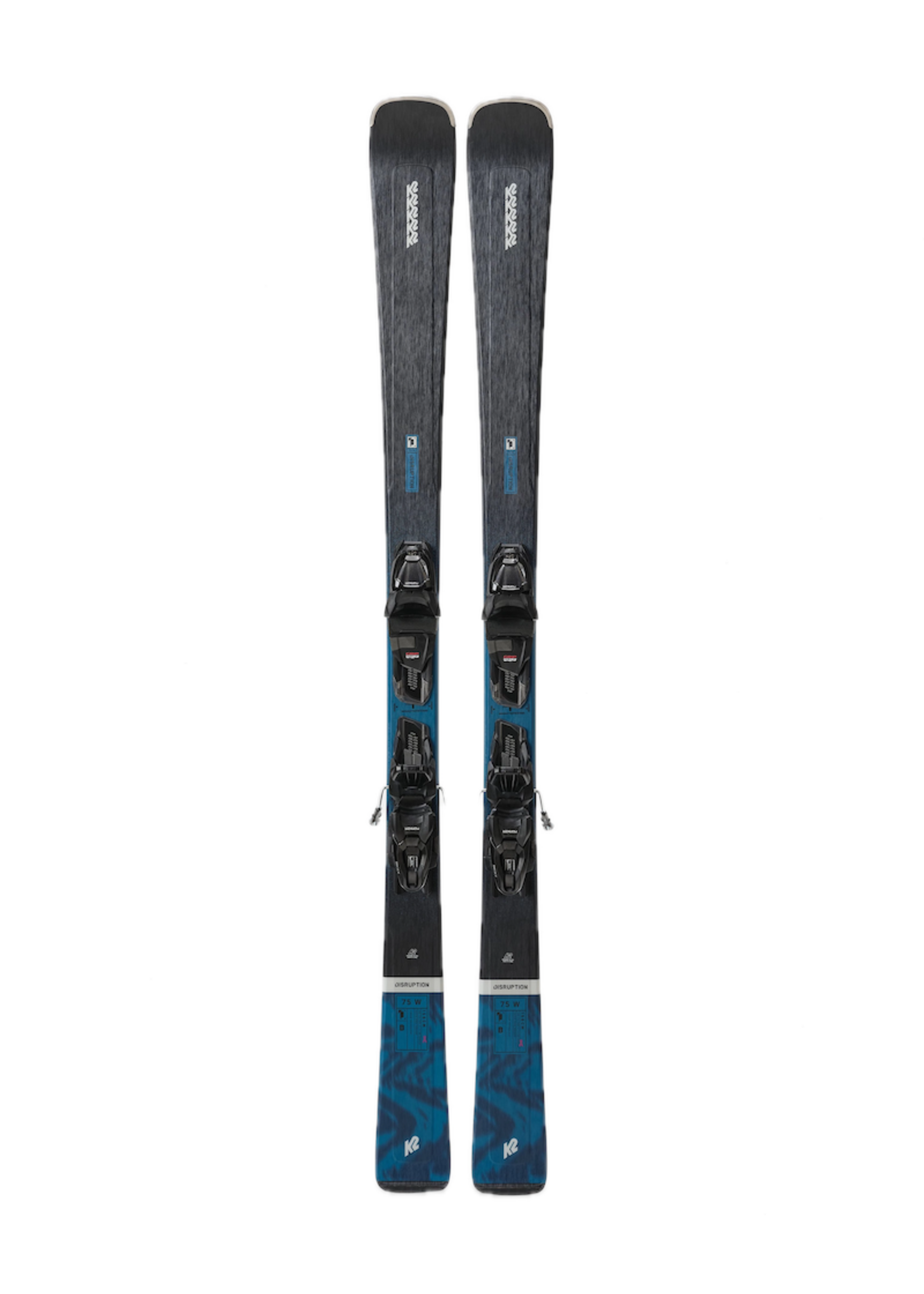 K2 Women's Disruption 75 Quikclik Ski & Binding Package 2025