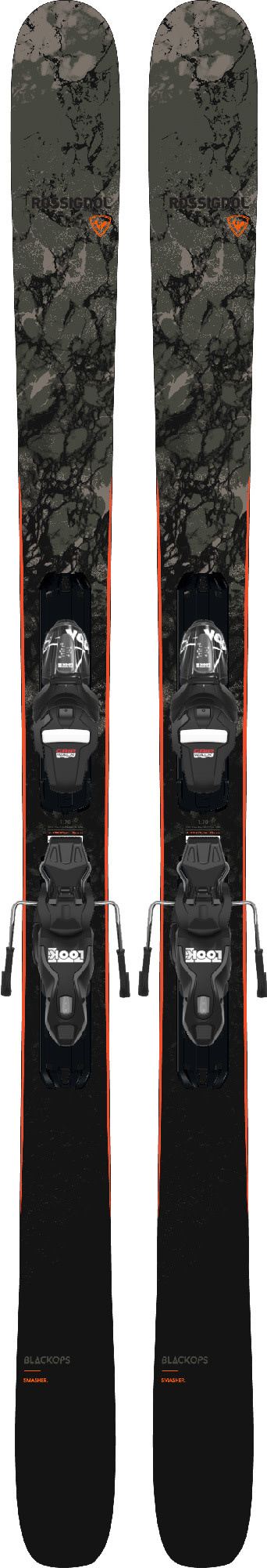 V-BLACKOPS SMASHER +XPRESS10 150cm 美品 Rossignol Youth Blackops Smasher Xpress10 Ski & Binding Package