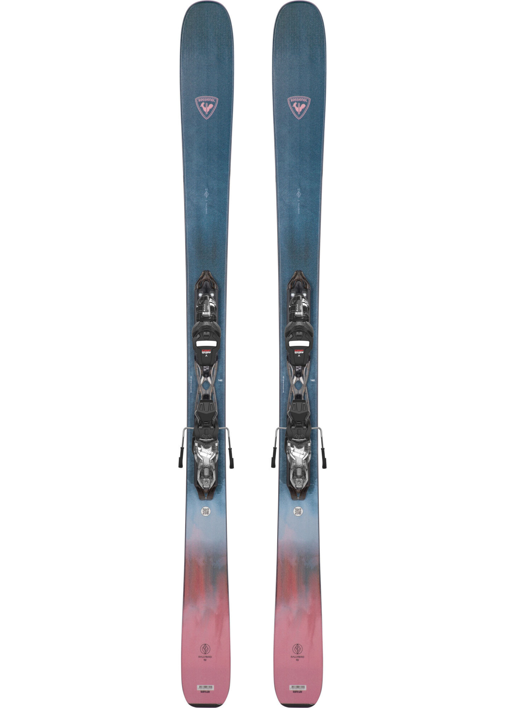 Rossignol スキー板 92cm 104cm セット　青/ピンク Rossignol Women's Rallybird 92 Xpress11 Ski & Binding Package 2024
