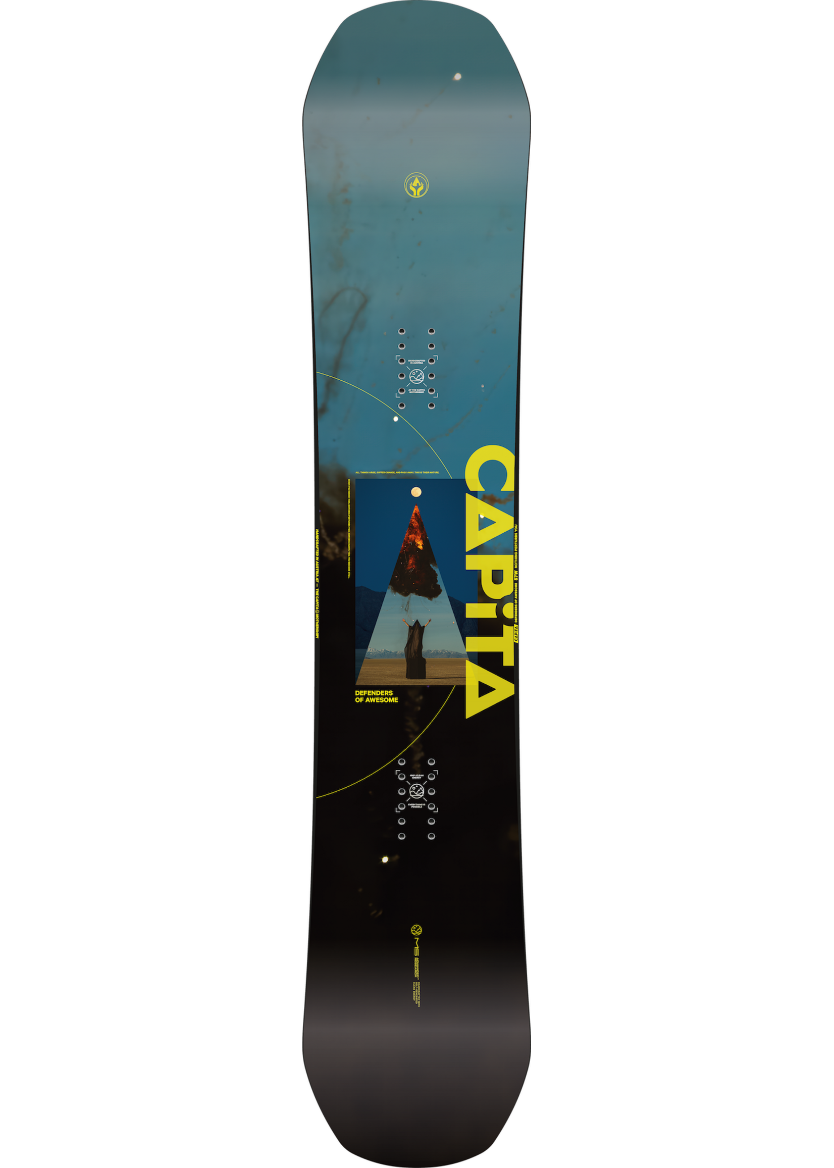 スノーボード CAPITA DOA WIDE 153 CAPITA DEFENDERS OF AWESOME WIDE 1231107 – Spyder Surf