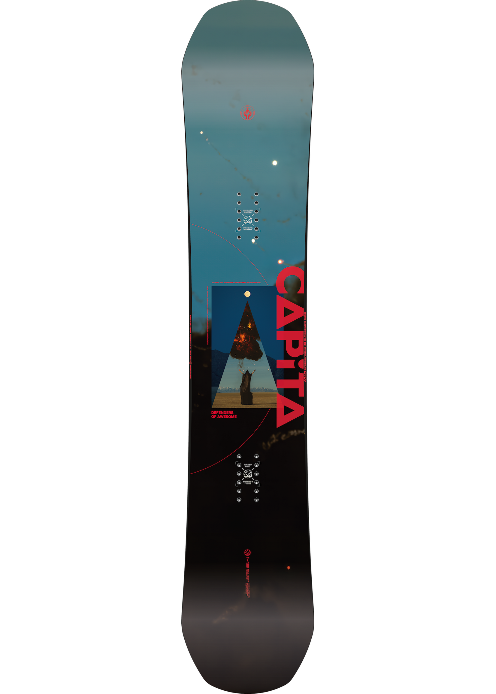 TEEZCAPITA スノーボードDefenders Of Awesome CAPiTA Defenders Of