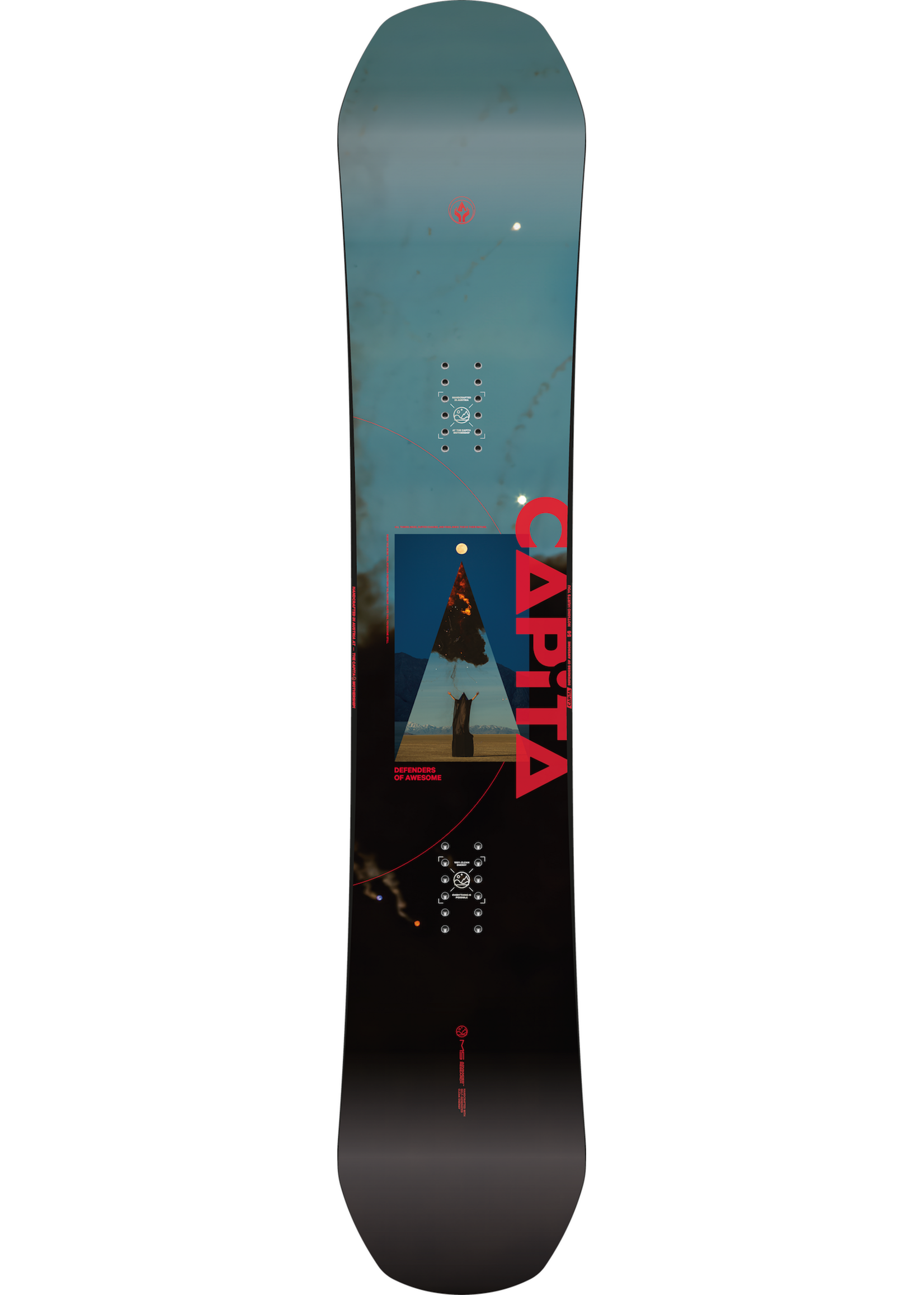 スノーボード　板　CAPITA D.O.A. CAPiTA Men's D.O.A. Snowboard 2025 - Pathfinder of WV