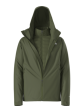 The North Face Men's Carto Mono Triclimate Hooded Jacket