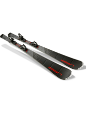 Men's Element Black/Red LS EL 10.0 Ski & Binding Package 2022