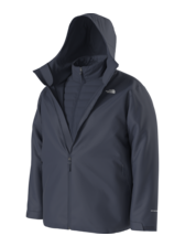 The North Face Men's Big Carto Mono Triclimate Hooded Jacket