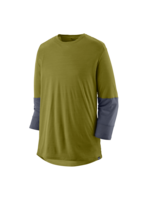 Patagonia Men's Merino Blend 3/4 Sleeve Bike Jersey