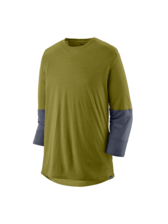 Patagonia Men's Merino Blend 3/4 Sleeve Bike Jersey