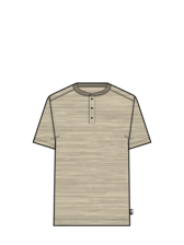The North Face Men's Tri-Blend Short-Sleeve Henley