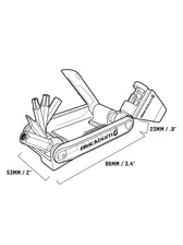 Blackburn Wayside Multi-tool - Pewter