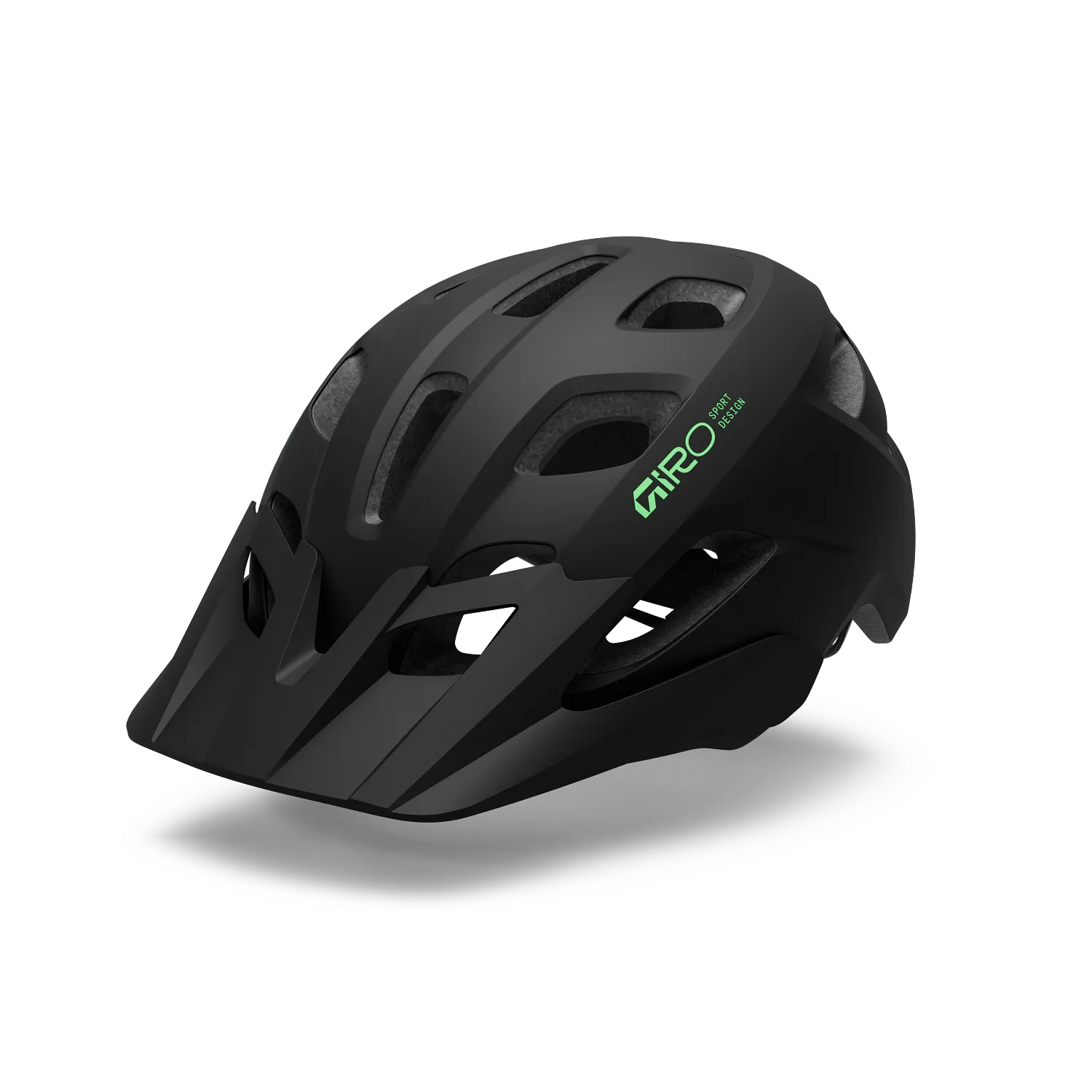 Matte Black/Green