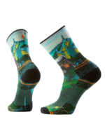 Smartwool Hike Targeted Cushion Trail Trekker Print Crew Socks