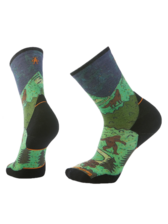 Smartwool Trail Run Targeted Cushion Neature Print Crew Socks