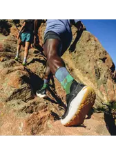 Smartwool Trail Run Targeted Cushion Neature Print Crew Socks